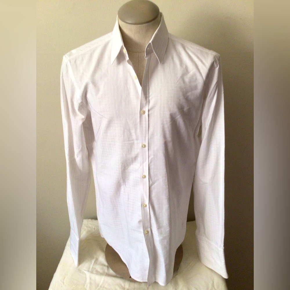 Boss man’s white dress shirt. Size 16.5.
